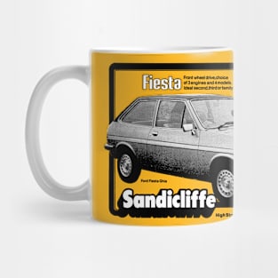 FORD FIESTA GHIA - advert Mug